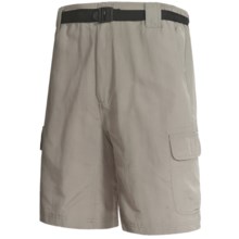 10,000 Feet Above Sea Level Nylon Shorts - UPF 40+, Belt (For Men) in Cement - Closeouts