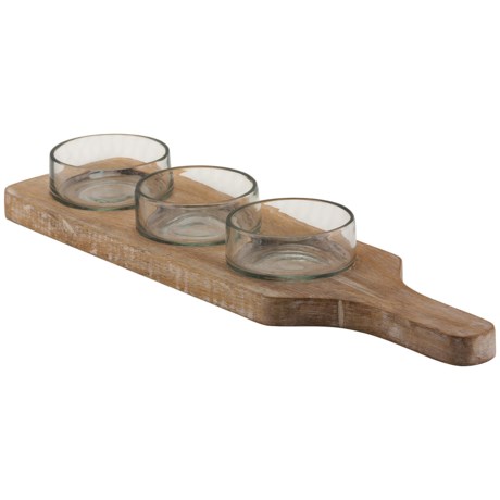 10 Strawberry Street Condiment Tray - 4-Piece Set