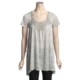 180 Crochet Burnout Shirt - Short Sleeve (For Women)
