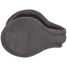 180s Metro Ear Warmers - Faux Suede, Insulated (For Men) in Gun Metal - Closeouts