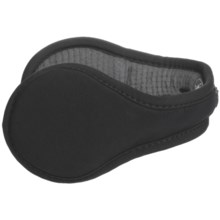 180s Urban Ear Warmers - Soft Shell, Double Layer, Insulated (For Women) in Black - Closeouts