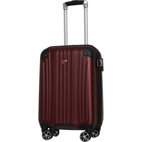 Swiss Gear 21.25? St. Moritz 3 Carry-On Spinner Suitcase - Hardside, Oxblood - OXBLOOD ( )