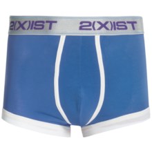 2(x)ist Colour No-Show Trunks - Underwear (For Men) in Brilliant Blue - Closeouts