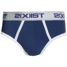 2(x)ist Essential Colour Contour Pouch Briefs - Underwear (For Men) in Estate Blue - Closeouts