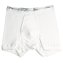 2(x)ist Fine Cotton Boxer Brief (For Men) in White - Closeouts