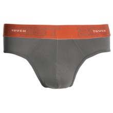 2(x)ist Touch No-Show Briefs - Underwear (For Men) in Lead - Closeouts