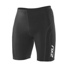2XU Active Tri Shorts - UPF 50+ (For Men) in Black - Closeouts