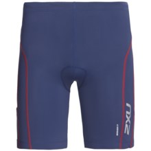 2XU Comp Tri Shorts (For Men) in Indigo/Venere Red - Closeouts