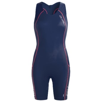 2XU Comp Tri Suit (For Women) in Indigo/Blister Pink