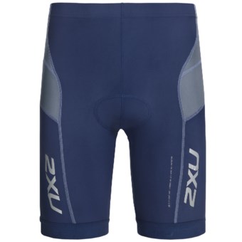 2XU Long Distance Tri Shorts (For Men) in Indigo/Steel