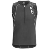 2XU Long Distance Tri Singlet Tank Top - Zip Neck (For Men)