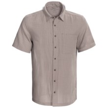 5.11 Tactical Covert Select Shirt - Short Sleeve (For Men) in Beige Plaid - Closeouts