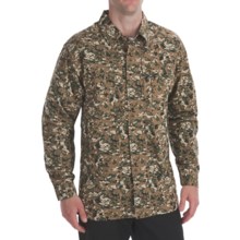 5.11 Tactical Ripstop TDU Shirt - Long Sleeve (For Men) in Woodland Camo - Closeouts