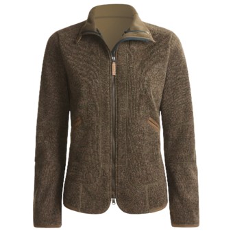 66° North Gola Jacket - Windproof (For Women) in Heather Green