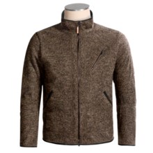 66° North Gola Jacket - Windproof Polartec® Fleece  (For Men) in Dark Espresso - Closeouts