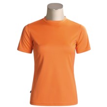 66° North Grettir Base Layer Top - Lightweight, Short Sleeve (For Women) in Orange - Closeouts