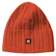 66° North Surtsey Beanie Hat (For Men and Women) in Orange - Closeouts