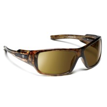 7 Eye Cam Sunglasses - Polarized  in Snakeskin/Black Chrome/L59 Nxt Copper - Closeouts