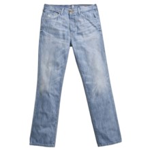 7 For All Mankind Cooper No Break Jeans - Slim Leg (For Men) in Light Wash - Closeouts