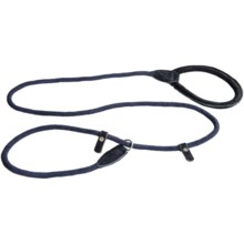 ABO Gear Aussie Slip Dog Leash - Check Cord Lead  in Navy - Closeouts