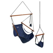 ABO Gear Floataway Chair Swing in Navy - Overstock