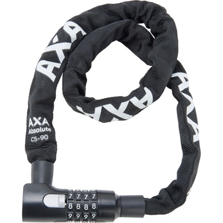 AXA Absolute C5-90 Combo Bike Lock - 35? - BLACK/WHITE ( )