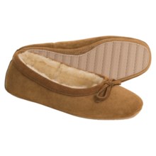 Acorn Ballet Sheepskin Slippers (For Women) in Spice - Closeouts