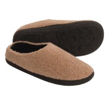 Acorn Berber Tex Slippers - Mules (For Women) in Toffee - Closeouts