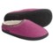 Acorn Boiled Wool Mule Slippers (For Women) in Winter Pink