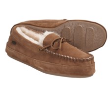 Acorn Camp Moc Slippers - Sheepskin (For Men) in Walnut - Closeouts
