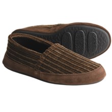 Acorn Corduroy Tex Moccasins (For Men) in Brindle - Closeouts