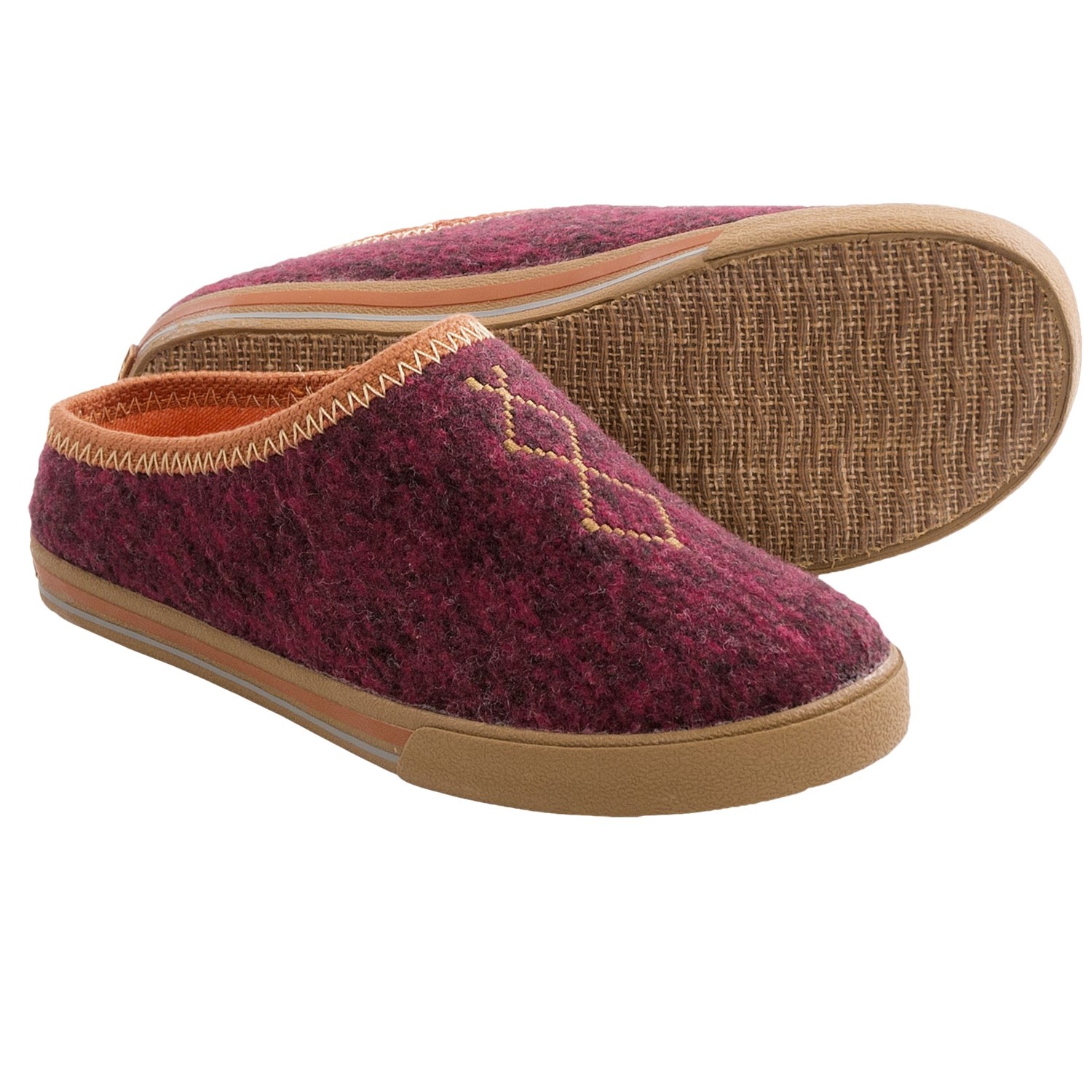 sale Slippers Women) Heather Crossroad for slippers Acorn (For on Mule women  acorn in Raspberry