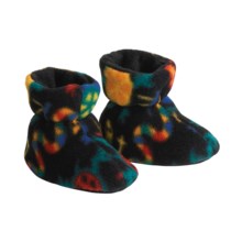 Acorn Easy Booties (For Toddlers) in Black Lizard - Closeouts
