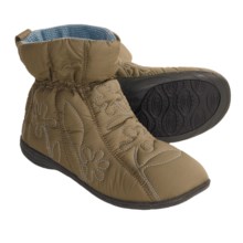 Acorn Ergo Booties - Insulated (For Women) in Olive - Closeouts