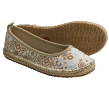 Acorn Espie Ballet Shoes (For Women) in Sand Print - Closeouts