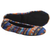 Acorn Fleece Travel Ballet Slippers (For Women)