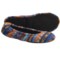 Acorn Fleece Travel Ballet Slippers (For Women) in Royal Metroscape