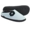 Acorn Flower Mule Slippers - Boiled Wool, Fleece Lining (For Women) in Old Dusk Blue