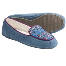 Acorn Mara Moc Slippers - Nubuck (For Women) in Ocean - Closeouts