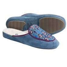Acorn Mara Scuff Slippers - Nubuck (For Women) in Ocean - Closeouts