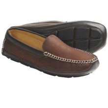 Acorn Mason Moc Slippers - Leather (For Men) in Sequoia - Closeouts