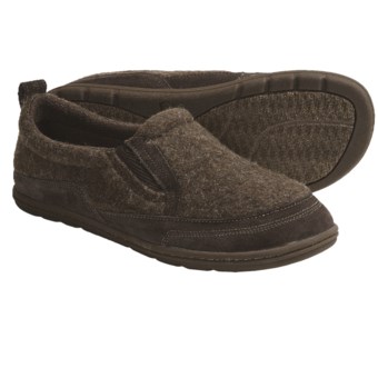 Acorn Max Moc Slippers (For Men) in Cocoa Knit