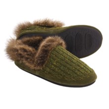 Acorn Merino Marvel Shoes - Slippers, Wool Blend (For Women) in Moss - Closeouts