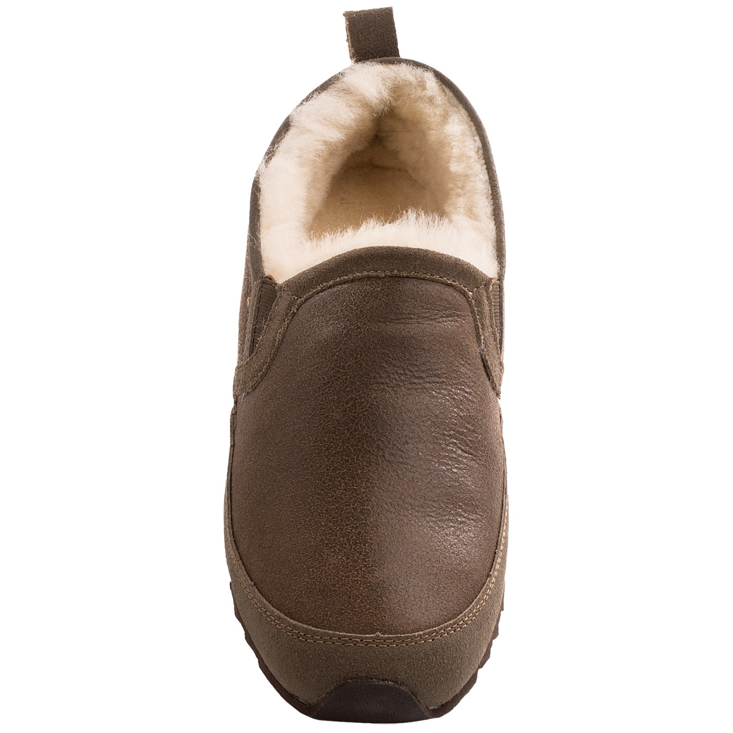 acorn men's sheepskin bootie slipper
