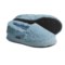 Acorn Tex Moc Slippers - Berber Fleece (For Girls) in Powder Blue