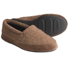 Acorn Tex Moc Slippers - Berber Fleece (For Men) in Truffle - Closeouts