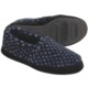 Acorn Textured Moc Slippers - Fleece Lining (For Men)