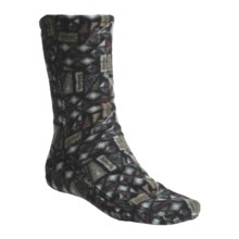 Acorn Versa Socks - Fleece (For Men) in Nordic Black - Closeouts