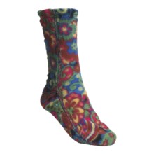 Acorn Versa Socks - Fleece (For Women) in Floradelic - Closeouts