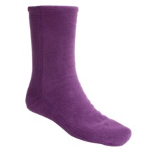 Acorn Versa Socks - Fleece (For Women) in Plum - Closeouts